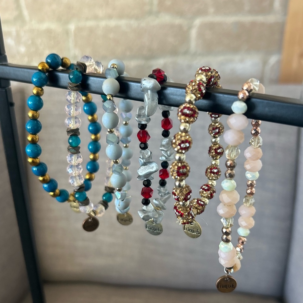 Ermish stackable bracelets - set of 6